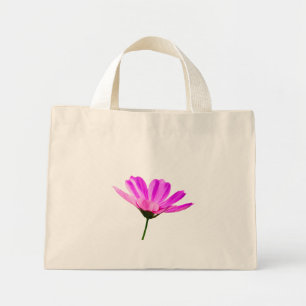 Bolso De Tela Diminuto Pink Daisy