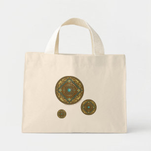 Bolso De Tela Diminuto Pisces Mandala Tote Bag