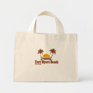 Bolso De Tela Diminuto Playa Fort Myers.