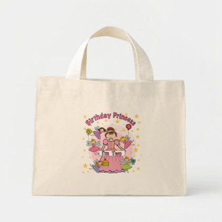 Bolso De Tela Diminuto Princesa de Cumpleaños Soy dos camisetas y regalos