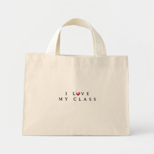 Bolso De Tela Diminuto Profesor el día de San Valentín