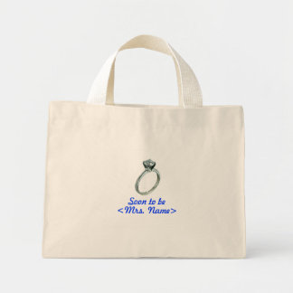 Bolso De Tela Diminuto Pronto será la Sra. Tote Bags