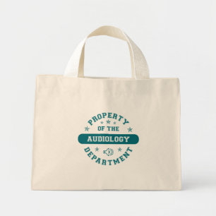 Bolso De Tela Diminuto Propiedad del Departamento de Audiología