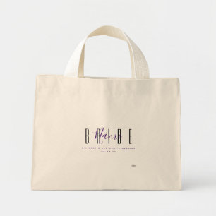 Bolso De Tela Diminuto Proud Bride Tote Bag HAMbyWG