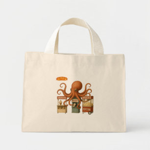 Bolso De Tela Diminuto Puesto de snacks del circo de Otto