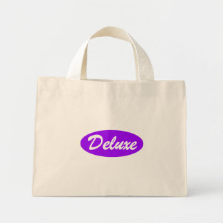 Bolso De Tela Diminuto Purple Deluxe