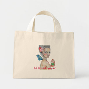 Bolso De Tela Diminuto ¡Que coman torta, que coman quequitos!