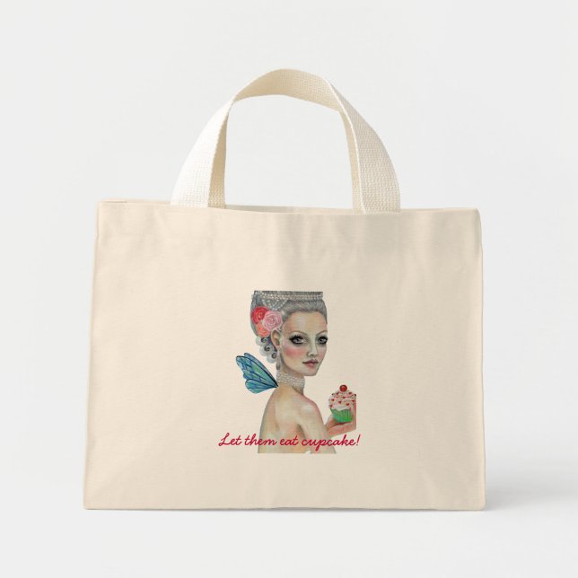 Bolso De Tela Diminuto ¡Que coman torta, que coman quequitos! (Frente)