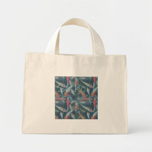 Bolso De Tela Diminuto ¡QUÉ KOI! por SHARON SHARPE
