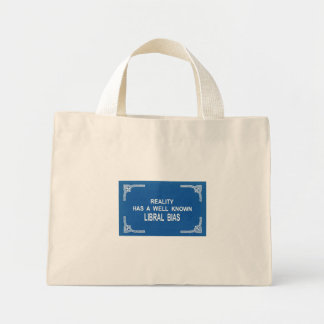 Bolso De Tela Diminuto Reality Tote Bag