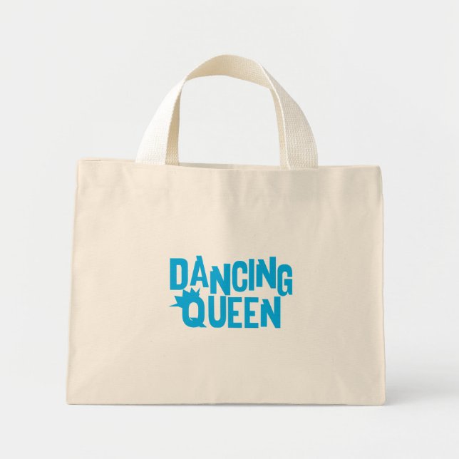 Bolso De Tela Diminuto Reina bailarina (Frente)
