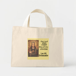 Bolso De Tela Diminuto Rey del Universo