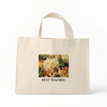RHODIES TOTE BAG Mejor Navidades Maestros Regalo