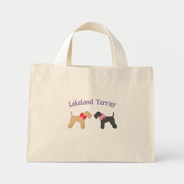 Bolso De Tela Diminuto Roy Mocchi Bruno ♥ Tote Bag tote de compras / Lake (Frente)