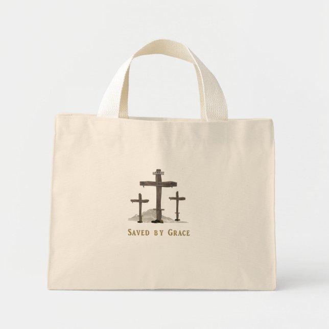 Bolso De Tela Diminuto sagrado por gracia99 (Frente)