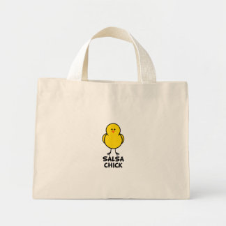 Bolso De Tela Diminuto Salsa Chick