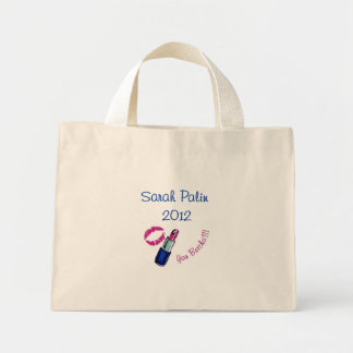 Bolso De Tela Diminuto Sarah Palin 2012 - ¡¡¡¡¡Putas!!!!