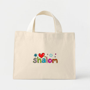 Bolso De Tela Diminuto Shalom