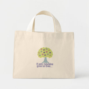 Bolso De Tela Diminuto Si sólo pasteles en árboles