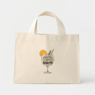 Bolso De Tela Diminuto Siempre hay tiempo para un Spritz