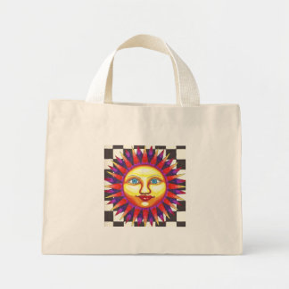 Bolso De Tela Diminuto Sol araña