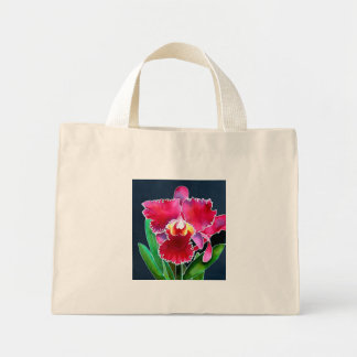 Bolso De Tela Diminuto Sola orquídea rosada