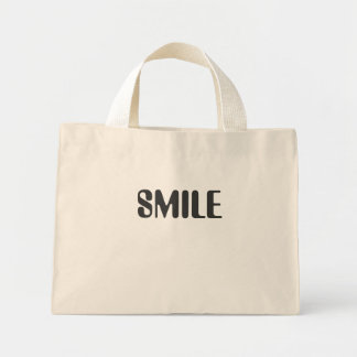 BOLSO DE TELA DIMINUTO SONRÍE