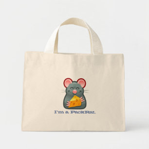 Bolso De Tela Diminuto Soy un Tote PackRat