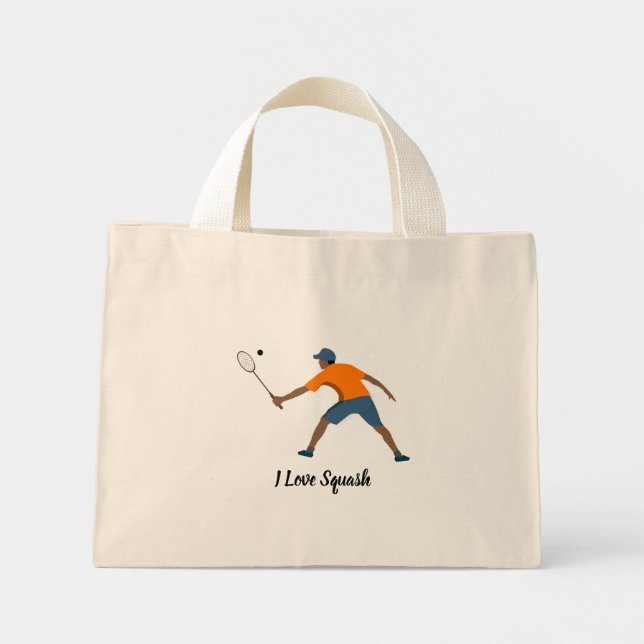 Bolso De Tela Diminuto Squash (Frente)