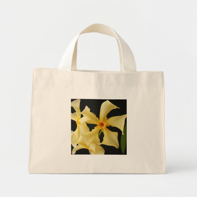 Bolso De Tela Diminuto Star Jasmine Flower tta (Frente)