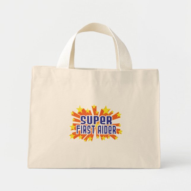 Bolso De Tela Diminuto Super primer asistente (Frente)