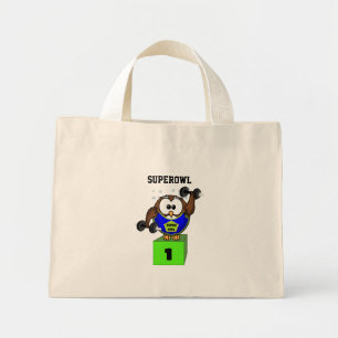Bolso De Tela Diminuto SuperOwl