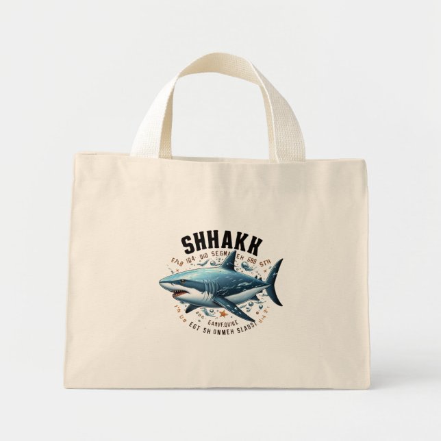 Bolso De Tela Diminuto Surge de Shhakh (Frente)