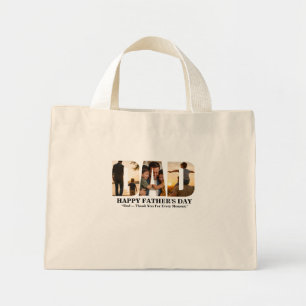 Bolso De Tela Diminuto Tarjeta de Colaje de Fotos Personalizadas para el