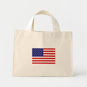 Bolso De Tela Diminuto Tcnt de la bandera de EE.UU.