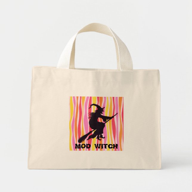 BOLSO DE TELA DIMINUTO TESTIGO MODO (Frente)