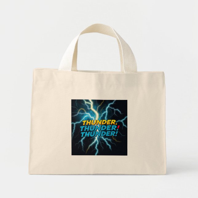 Bolso De Tela Diminuto Thunder Thunder (Frente)