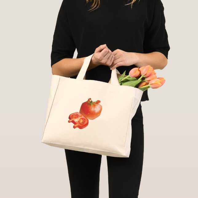 Bolso De Tela Diminuto Tomate fresco (Anverso (producto))