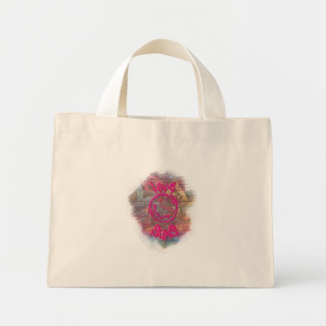 Bolso De Tela Diminuto Tote Bag (Frente)