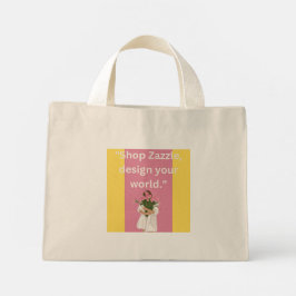 Bolso De Tela Diminuto Tote Bag