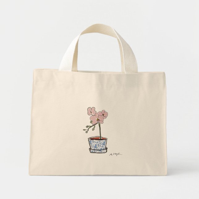 Bolso De Tela Diminuto Tote Bag (Frente)