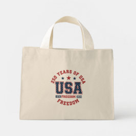 Bolso De Tela Diminuto Tote Bag-American Independence Tote Bag