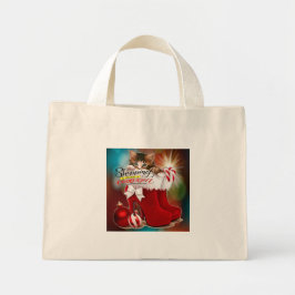 Bolso De Tela Diminuto Tote Bags cat meow