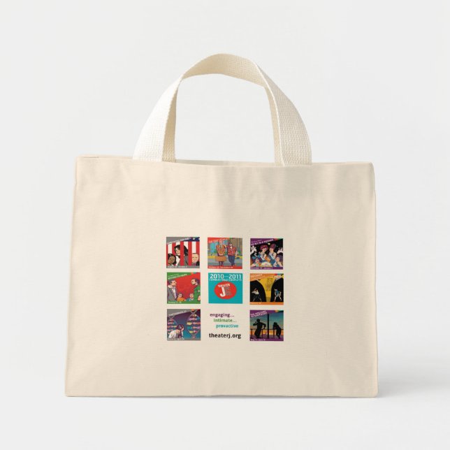 Bolso De Tela Diminuto Tote de temporada 2010-2011 (Frente)