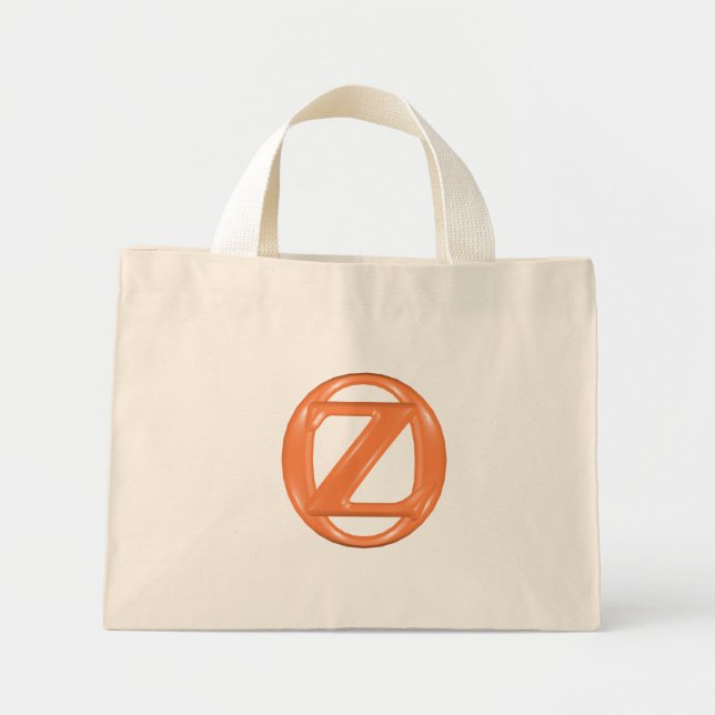 Bolso De Tela Diminuto Tote Oz (Frente)