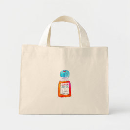 Bolso De Tela Diminuto Tote pequeño de la medicina Soul de HWJ