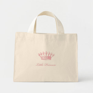 Bolso De Tela Diminuto Tote Princesa Pequeña