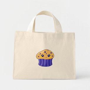 Bolso De Tela Diminuto Triste Muffin