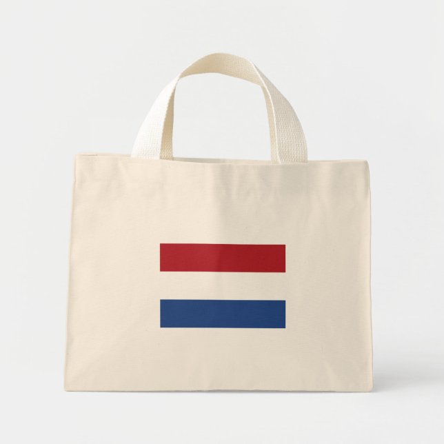 Bolso De Tela Diminuto ttcn de bandera de los Países Bajos (Frente)
