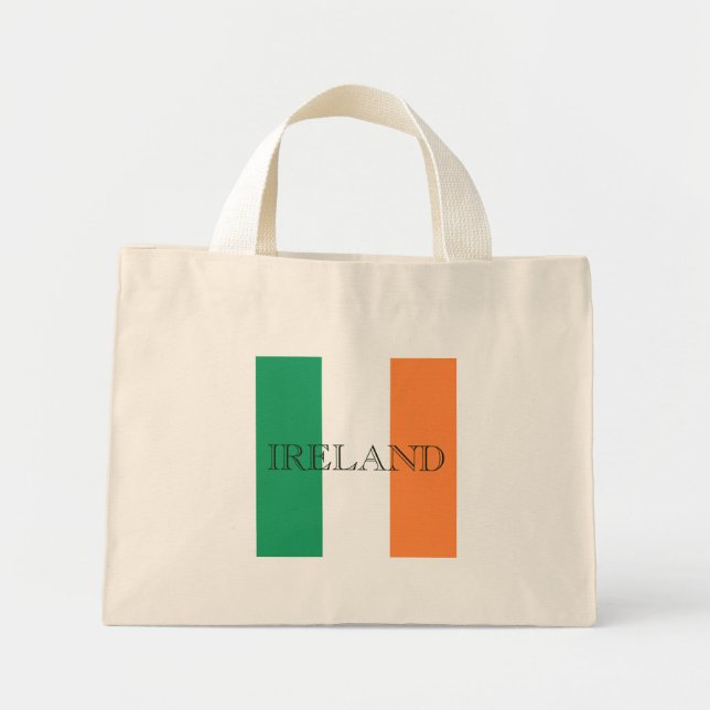 Bolso De Tela Diminuto ttcn irlandés Flag Ireland (Frente)